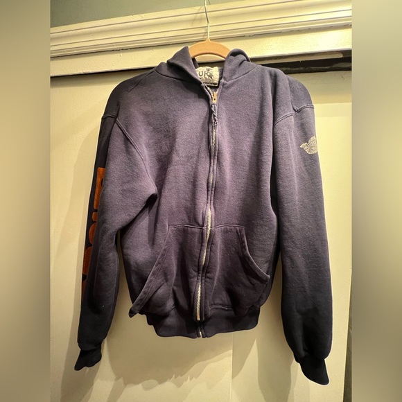 Free City Sweatshirt in Navy Blue. - Picture 3 of 5